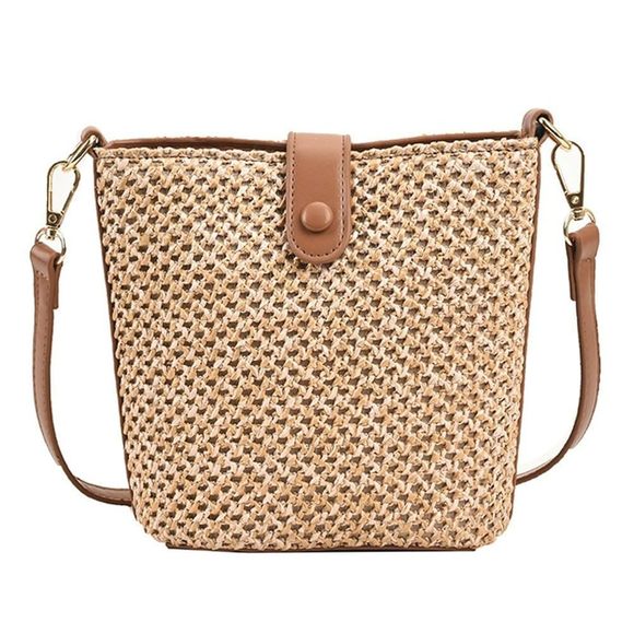 Straw Beach Bags Rattan Purse Summer Straw Cross-Body Bag Raffia :P - Picture 1 of 8